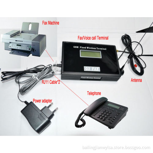 GSM Fixed Wireless Terminal for G3 Fax